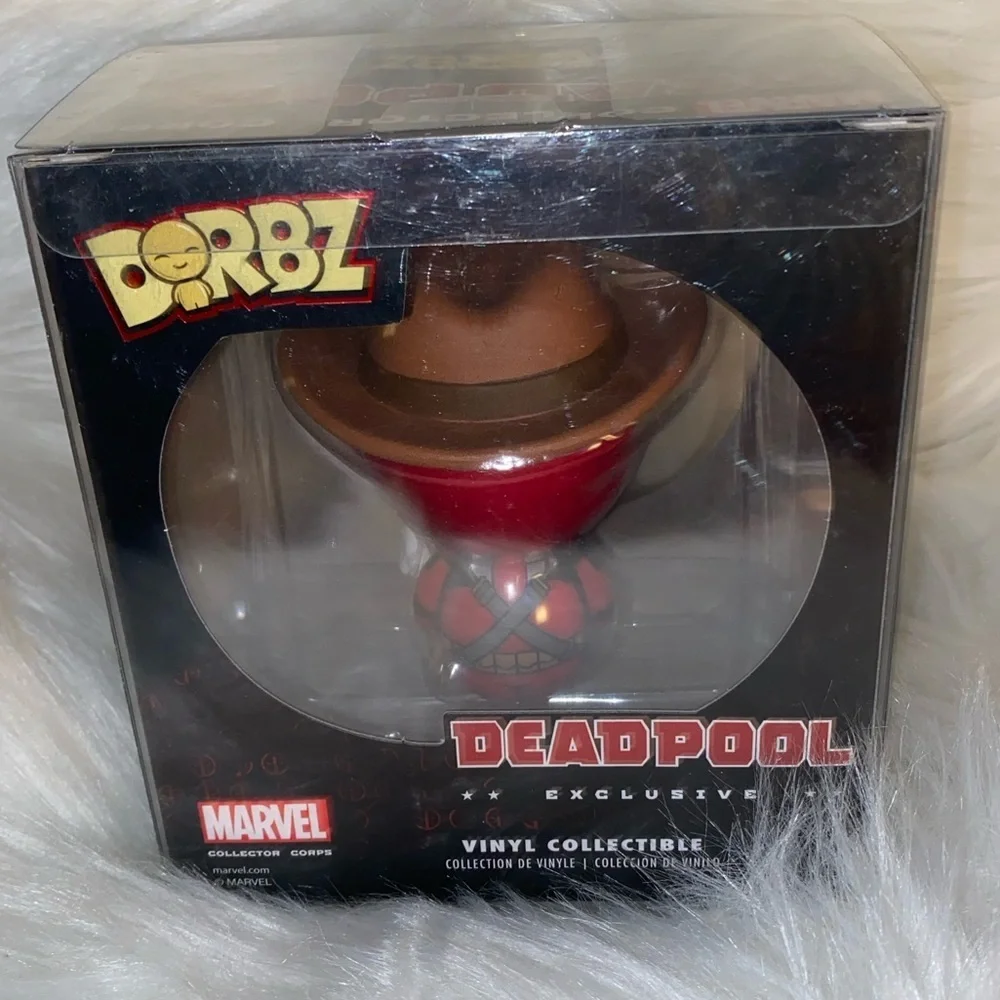 Funko Dorbz Deadpool (Cowboy) #088 - Marvel Collector Corps Exclusive Vinyl - Picture 8 of 10